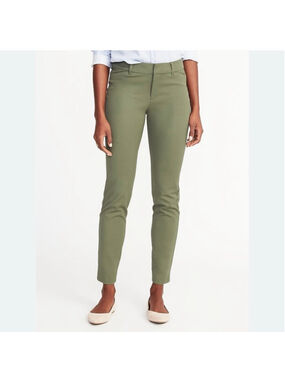 Women's Old Navy Pixie Ankle Pants Size 12 Tall Arugula Green